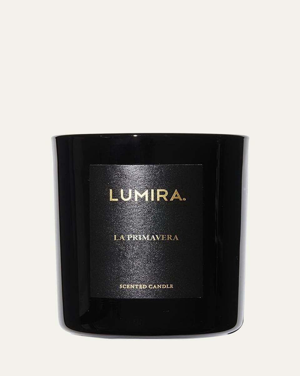L Primavera Black Candle, 10.6 oz.